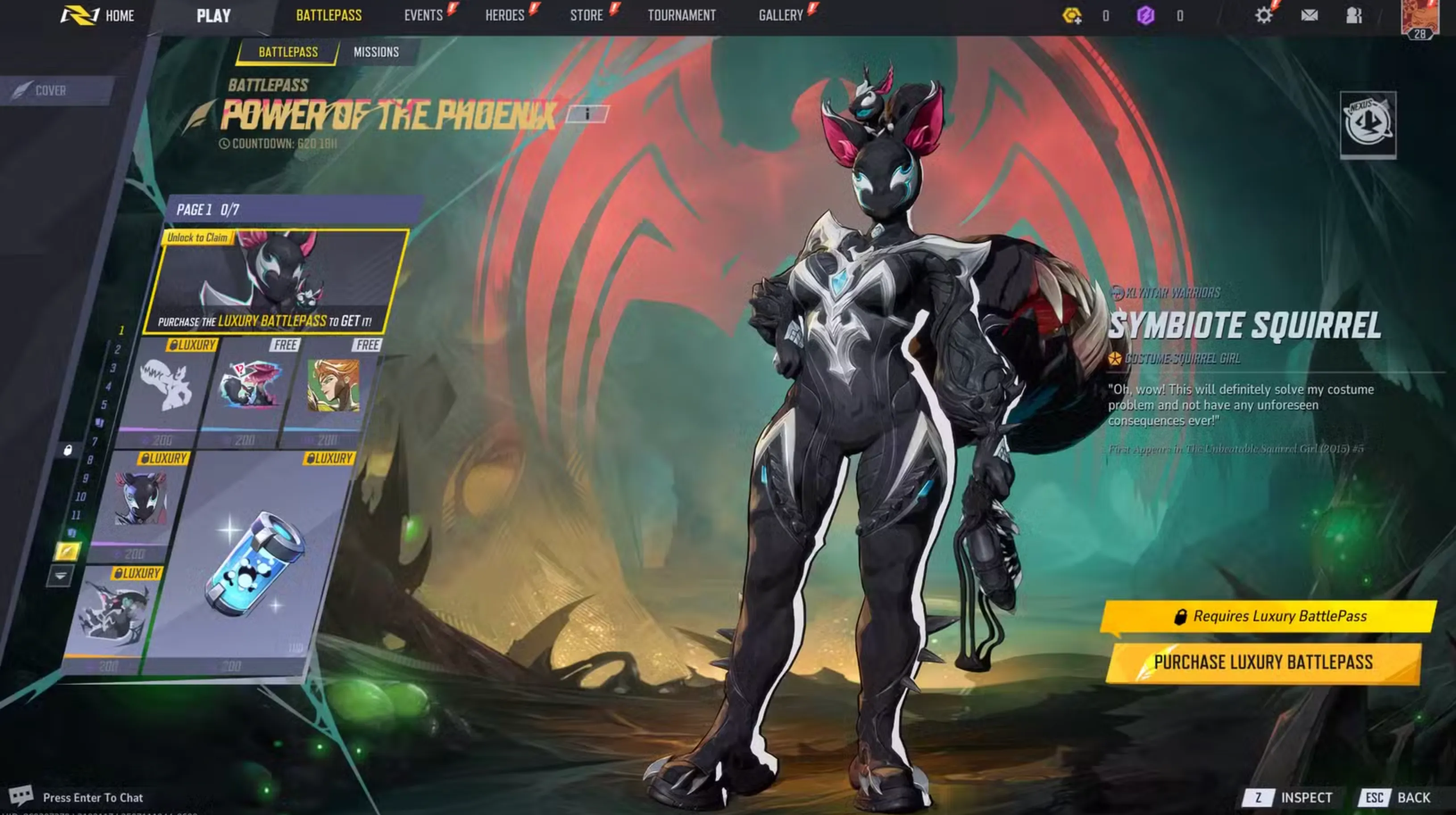 Marvel Rivals Battle Pass Price